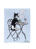 Gatito con un Cafecito